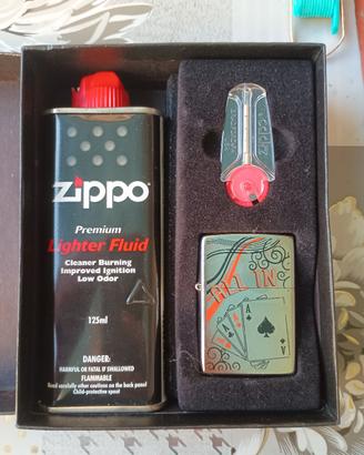 accendino zippo da collezione 