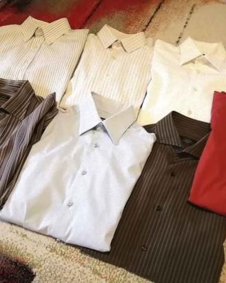 Lotto 7 camicie uomo eleganti