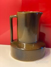 Caraffa vintage in grès Art Nouveau