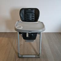 Inglesina My Time seggiolone pappa colore grigio