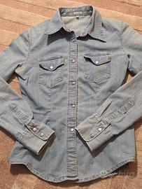 camicia jeans donna 