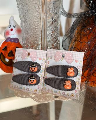 Fermagli da bambina ragazza halloween mollette