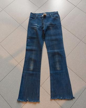 jeans blu elasticizzato