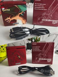 Nintendo Game Boy Advance sp Groudon / Charizard 