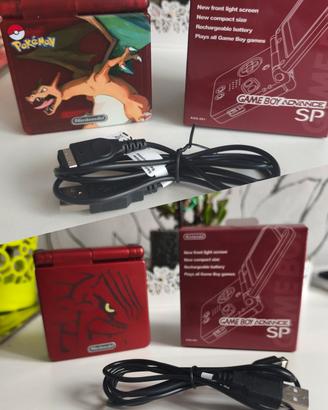 Nintendo Game Boy Advance sp Groudon / Charizard 