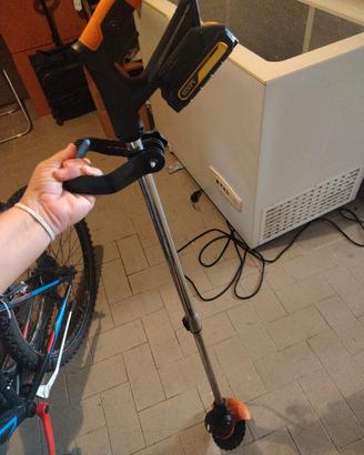 taglia erba con disco 