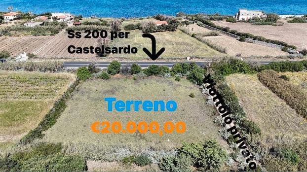 Marritza terreno pianeggiante 300 mt. dal mare