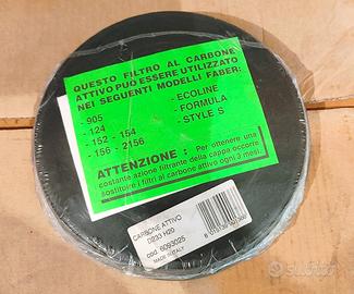 Filtro cappa al carbone attivo diam. 23 cm NUOVO