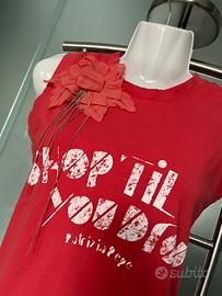 Canotta donna rossa tg unica Patrizia Pepe