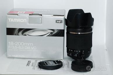 Obiettivo Tamron AF 18-200mm f/3.5-6.3 Di II VC