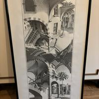 Escher poster incorniciato.