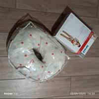 marsupio e cuscino allattamento 