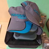 lotto materiale da pesca Drennan e Middy