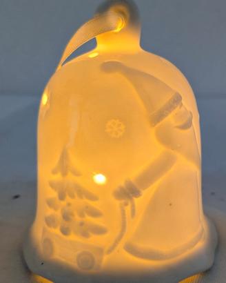 Campana led Babbo natale Aurealieta - decorazione 