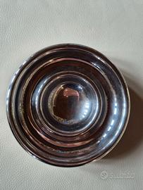 Posacenere/svuotatasche in acciaio