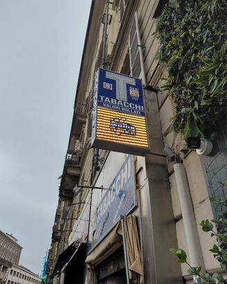 insegna luminosa tabaccheria a led