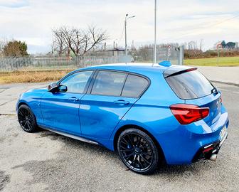 bmw 118d M sport estoril blu