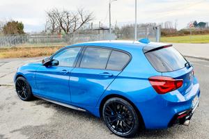 bmw 118d M sport estoril blu