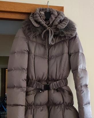 Piumino donna Sandro Ferrone in vera piuma d oca 