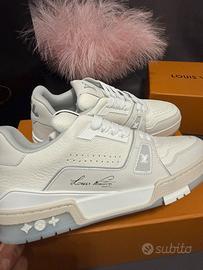 Louis Vuitton LV Trainer White – Taglia 42 – Nuove