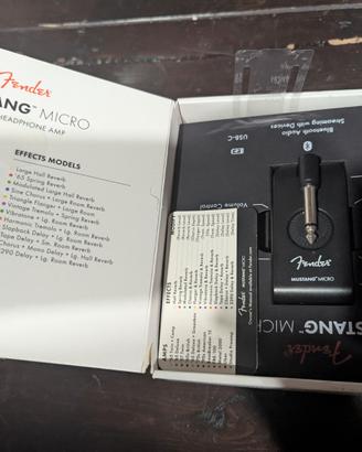 Fender mustang micro