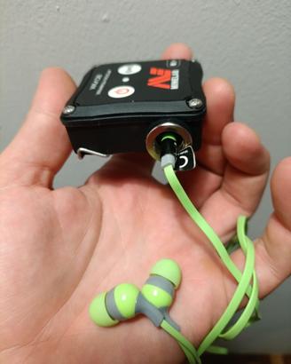 Trasforma cuffie in wireless per Minelab Equinox