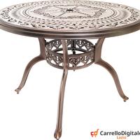 Tavolo da giardino modello Cuore - diametro 100 cm