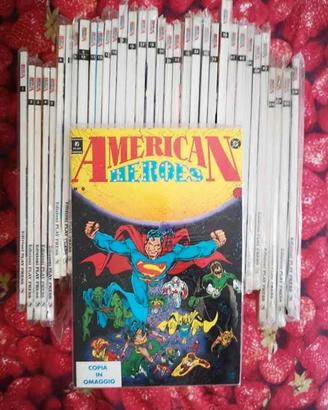 AMERICAN HEROES RACCOLTA COMPLETA