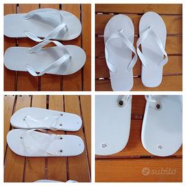 infradito bianche (la decorazione)