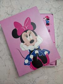 Completo lenzuola Caleffi Baby Minnie per lettino