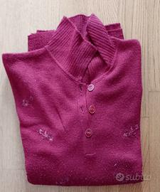 maglia donna bordeaux