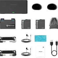 Microfono Lavalier Wireless Hollyland LARK 150