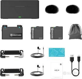 Microfono Lavalier Wireless Hollyland LARK 150