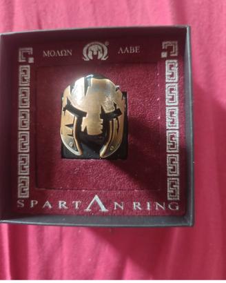 Spartan ring in bronzo