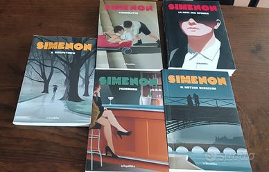 5 Romanzi di Simenon