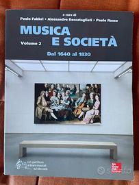 Musica e Società volume 2 di Paolo Fabbri