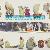 SERIE COMPLETA n° 12 SORPRESINE KINDER FANTASMINI