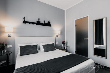 stanza singola con bagno privato