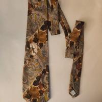 Cravatta Moschino vintage Made in Italy 100% seta