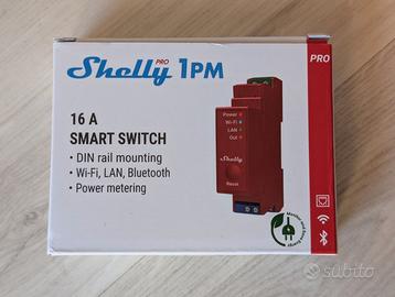 Shelly Pro 1PM V1 Smart Switch 16A Wi-Fi LAN DIN 