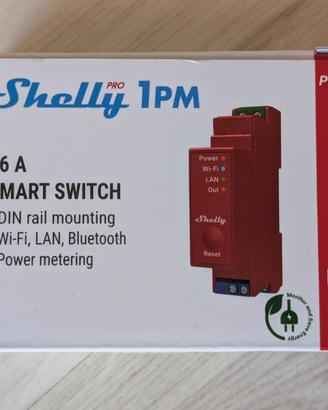 Shelly Pro 1PM V1 Smart Switch 16A Wi-Fi LAN DIN 