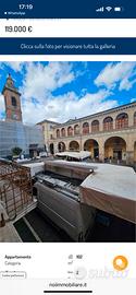 Appartamento Meldola piazza Orsini unico balcone