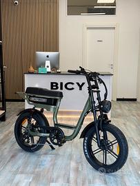 Nuova Bici elettrica Elegante Green