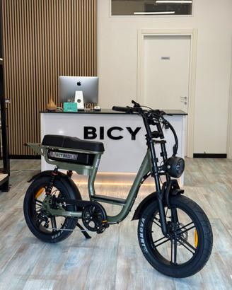 Nuova Bici elettrica Elegante Green