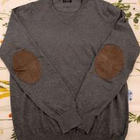 Massimo Dutti Maglione Cotone, Seta Cashmere