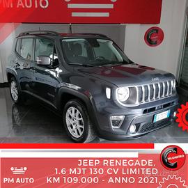 JEEP - Renegade - 1.6 Mjt 130CV Limited