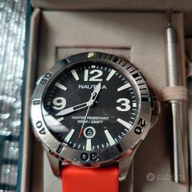 Orologio Nautica con tre cinturini 