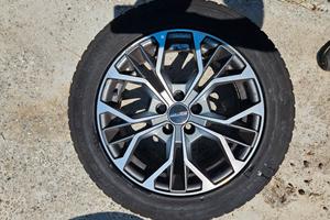cerchi gmp fiat tipo con pneumatici da neve