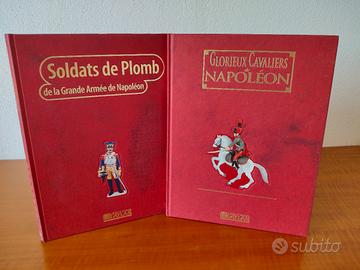 Collana di 14 libri sui soldati di Napolene
