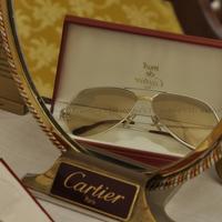 Occhiali Cartier Vendome Louis platino 62-14 nuovi